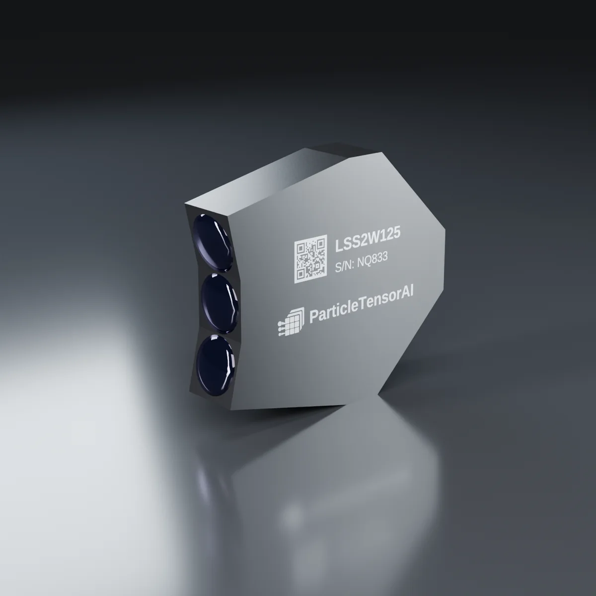 测量探头LSS2（ParticleTensorAI®版本），左侧视图